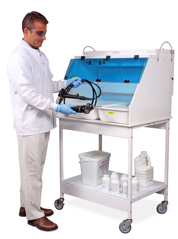 Les 4 étapes de la désinfection d'une sonde ETO