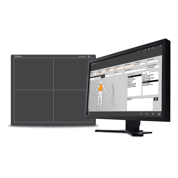 Capteur plan trimax avec console d'interprétation