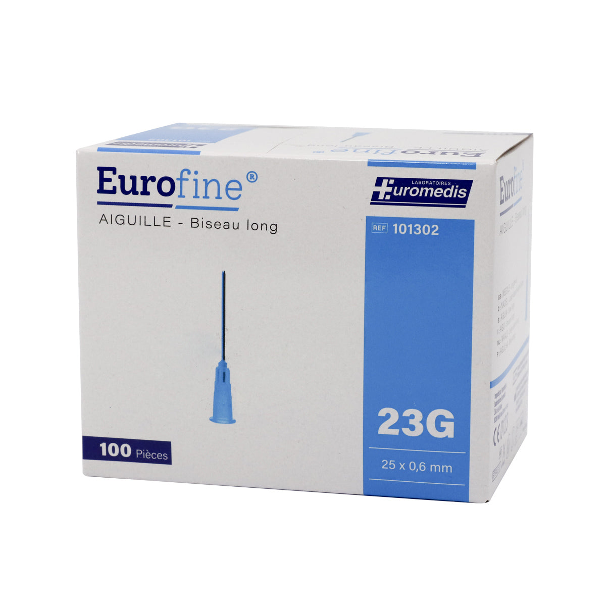 Aiguille hypodermique stérile EUROFINE