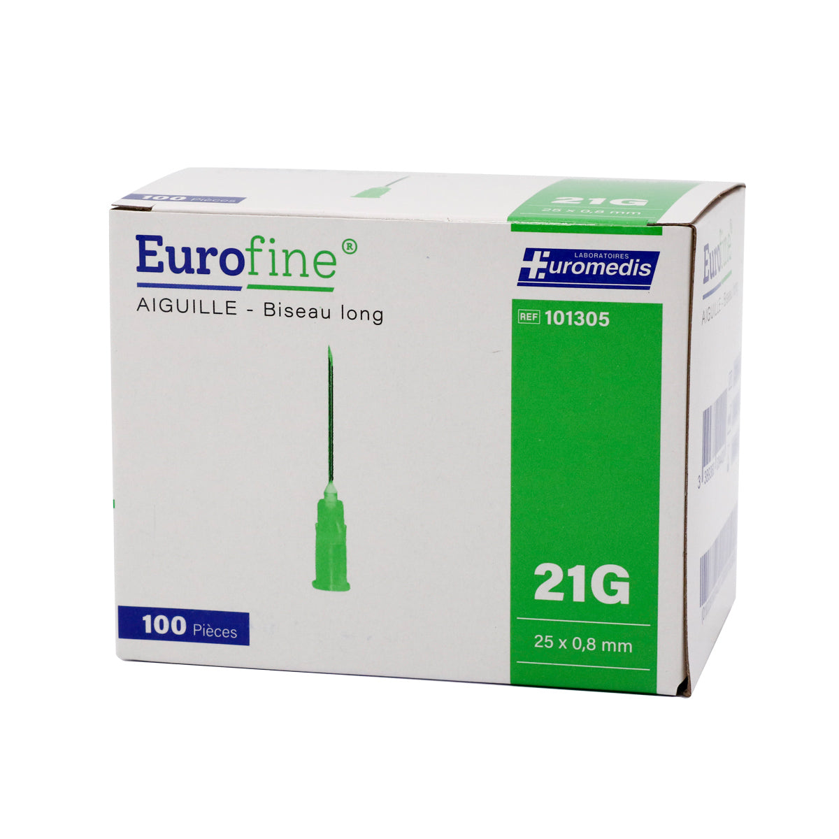 Aiguille hypodermique stérile EUROFINE