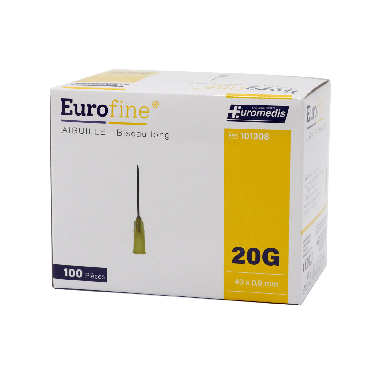 Aiguille hypodermique stérile EUROFINE