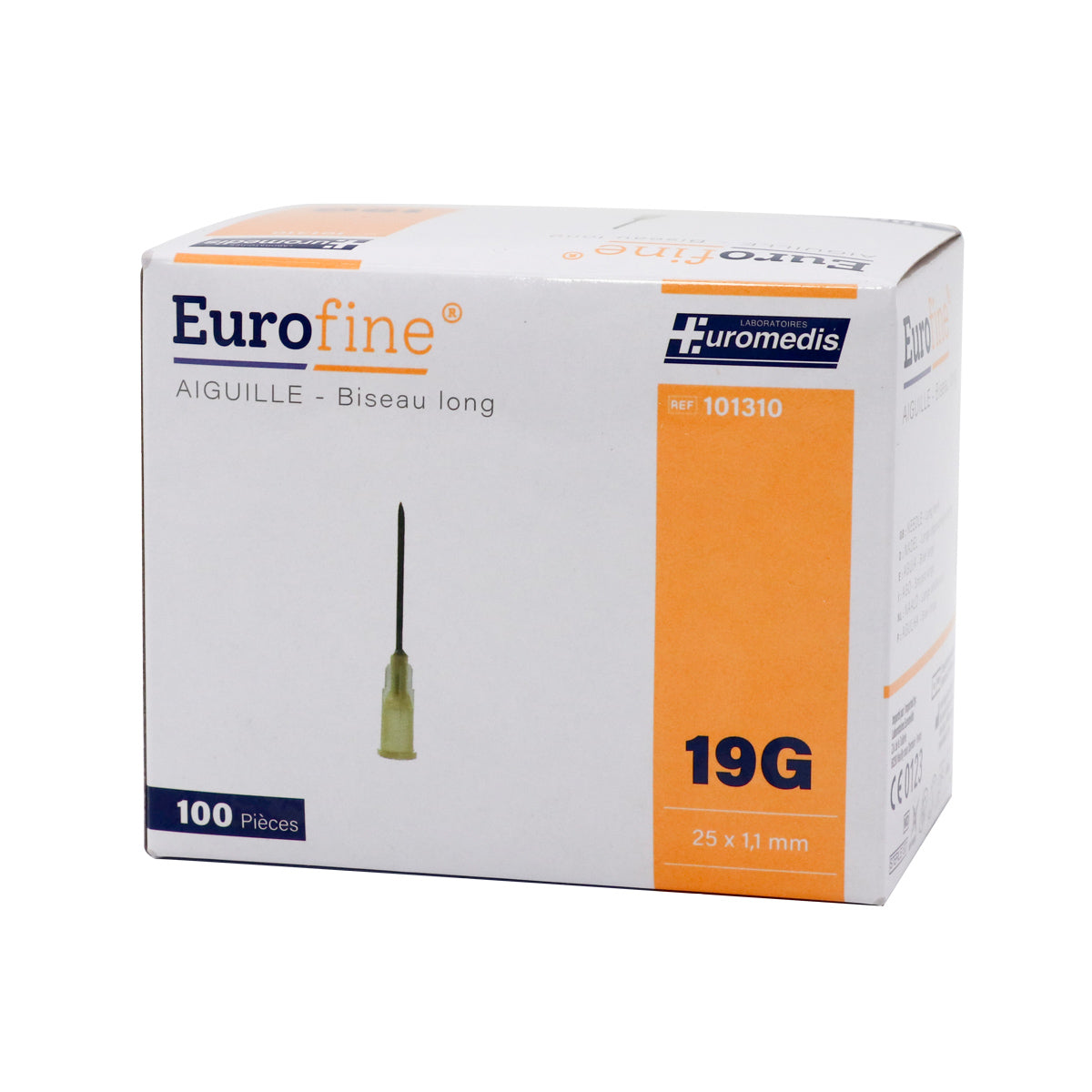 Aiguille hypodermique stérile EUROFINE