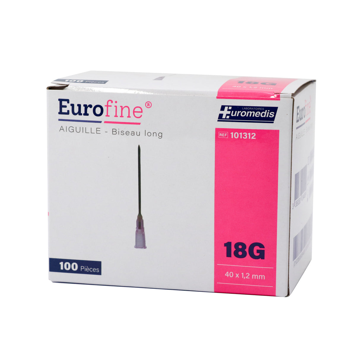 Aiguille hypodermique stérile EUROFINE