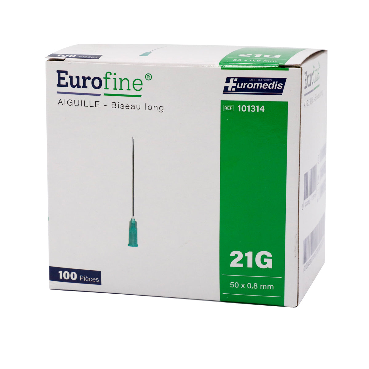 Aiguille hypodermique stérile EUROFINE