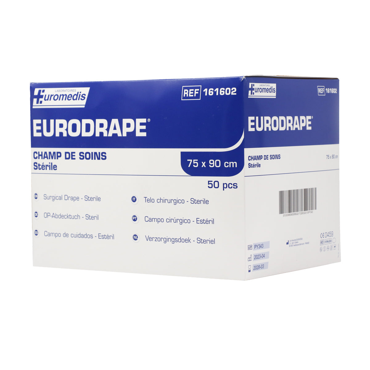 Champs de soins stériles simples