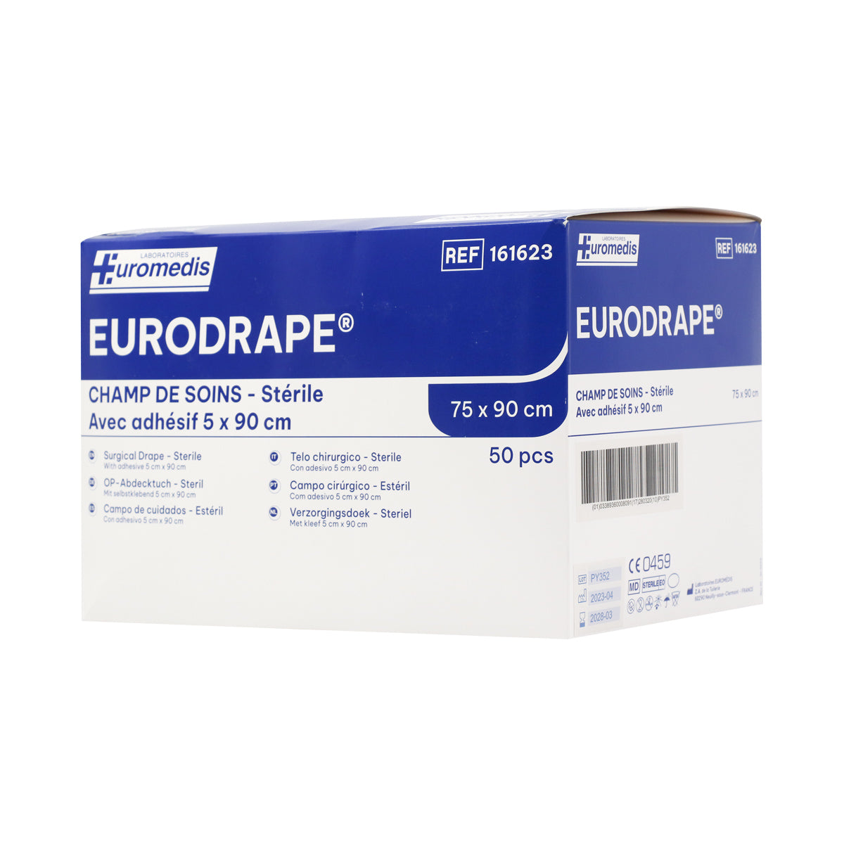 Champs de soins stériles adhésifs