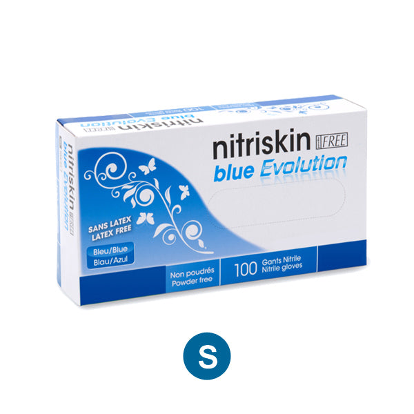 Gants d'examen nitriles non poudrés