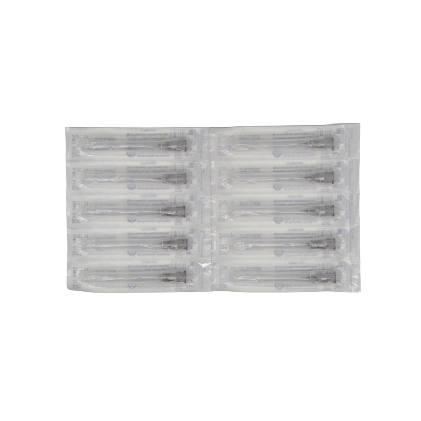 Aiguille de mésothérapie 27G, 4 mm × 0,40 mm, embout Luer-Lock, stérile et à usage unique