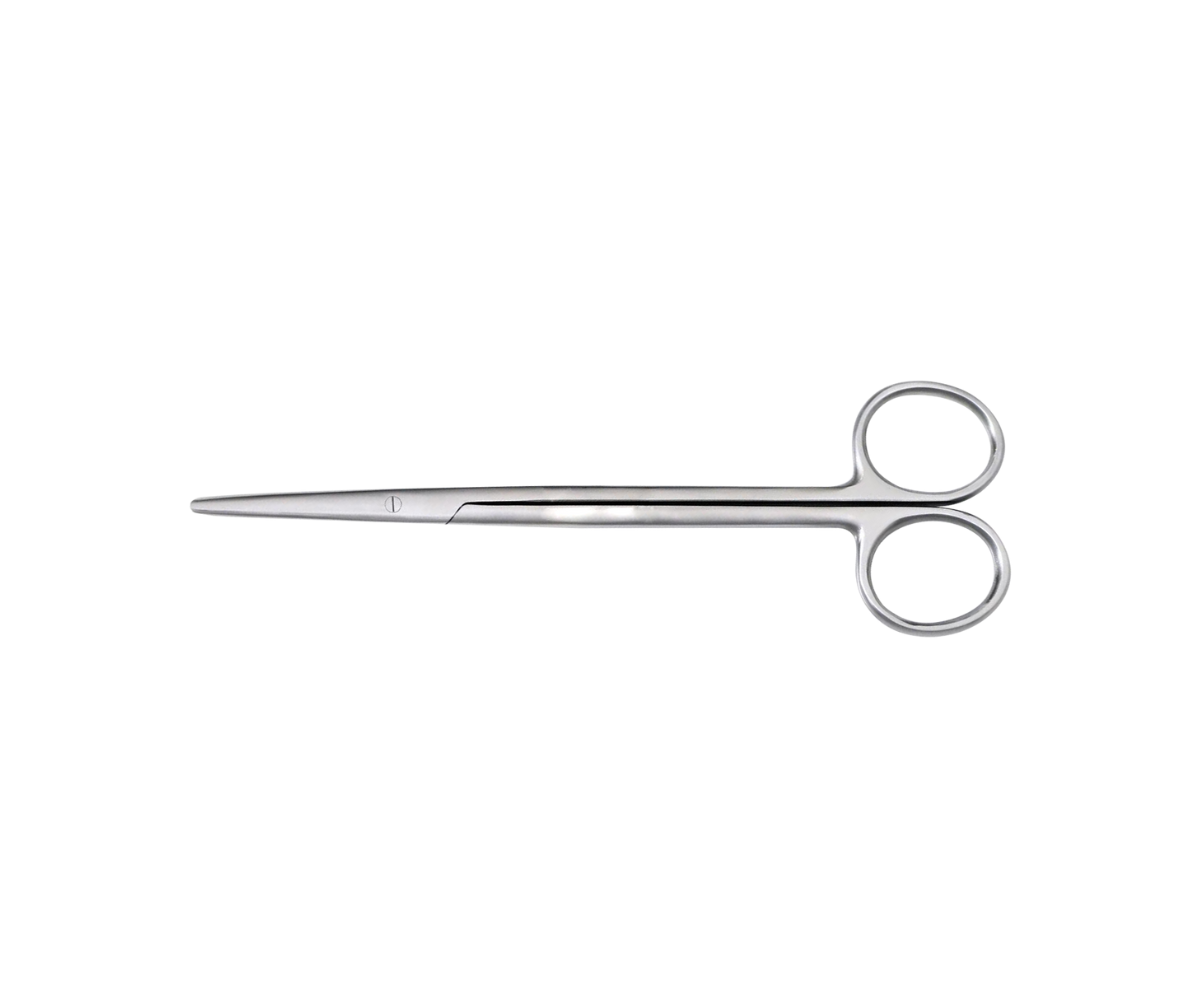Ciseaux de Metzenbaum droit inox à usage unique
