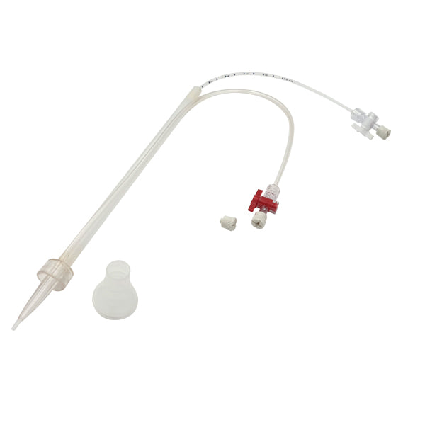 Cathéter hystérosalpingographie et hystérographie rigide avec cupule 28mm