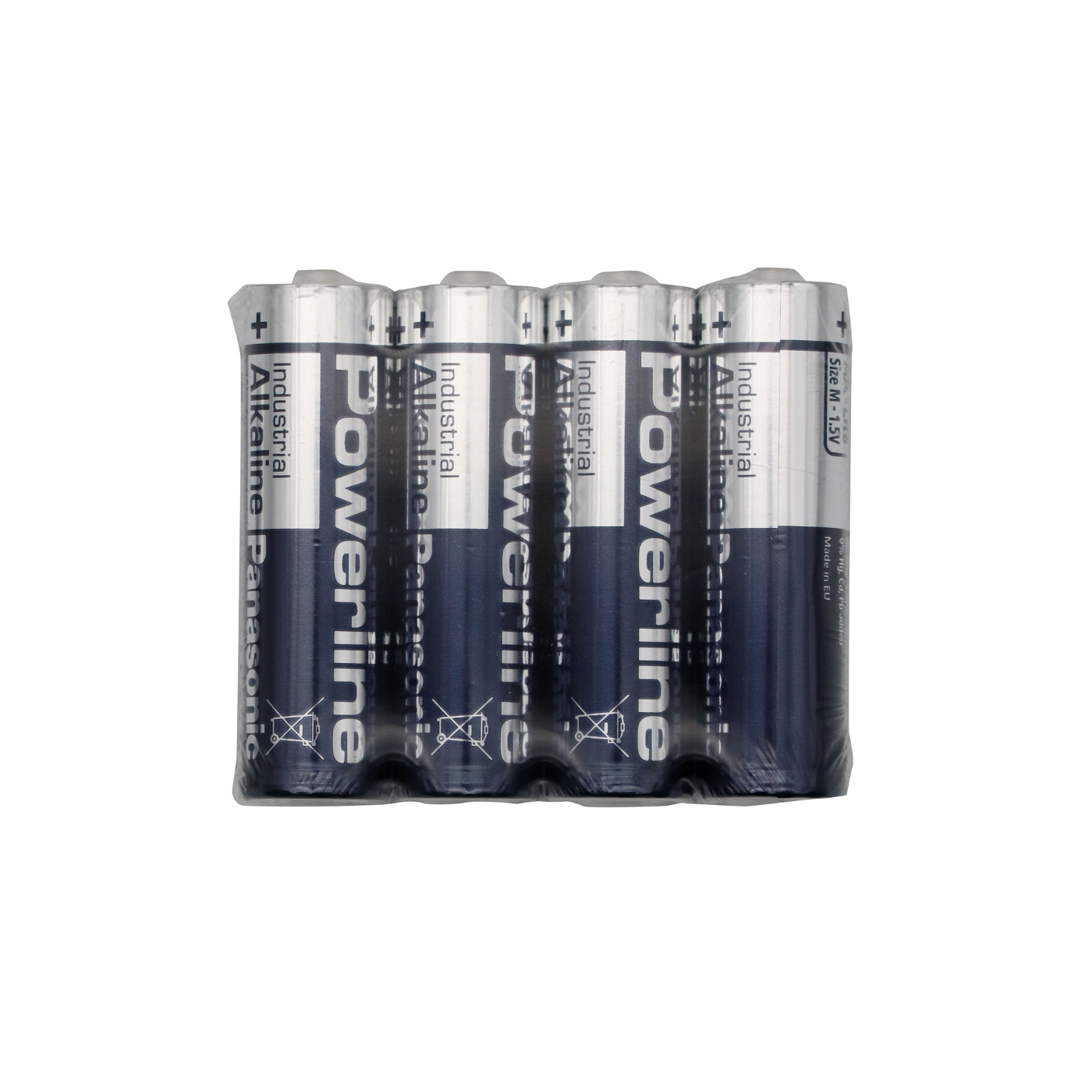 1 blister de 4 piles Alcaline LR06 AA 1,5 V PANASONIC