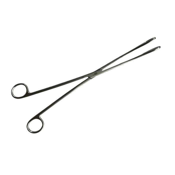 Pince de Kelly à polypes utérins inox stérile - usage unique