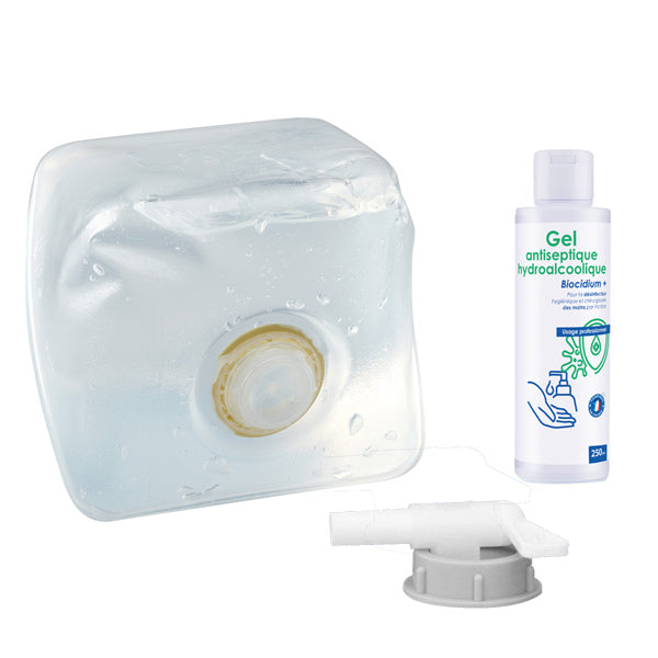 Gel hydroalcoolique antiseptique Biocidium