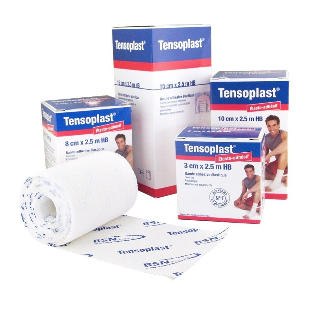 Bande adhésive élastique TENSOPLAST