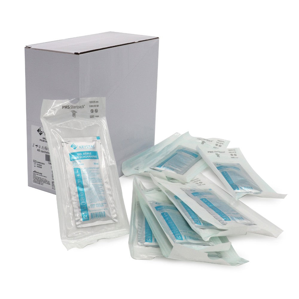 Sachet de gel stérile pour échographie Krystal EDM