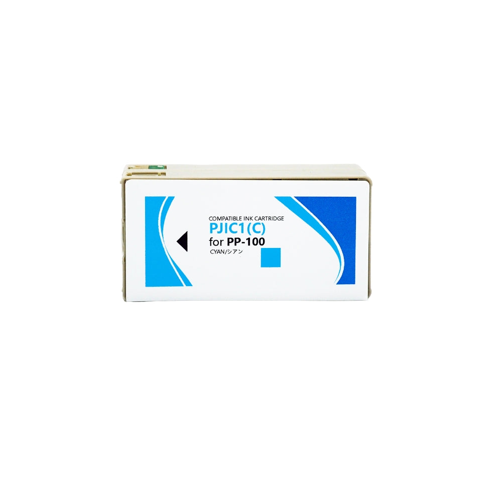 Cartouche d'encre compatible PP100 Cyan PJIC1(C)