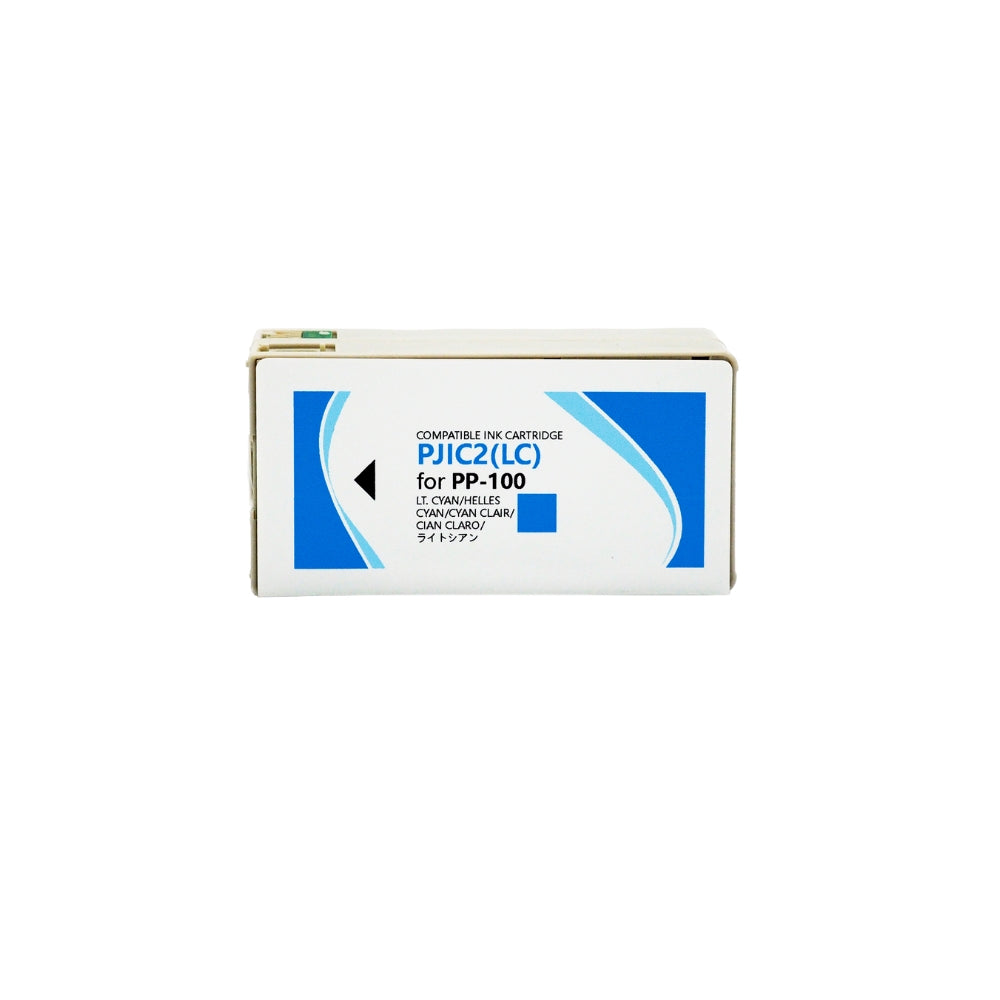 Cartouche d'encre compatible PP100 Cyan Clair PJIC2(LC)