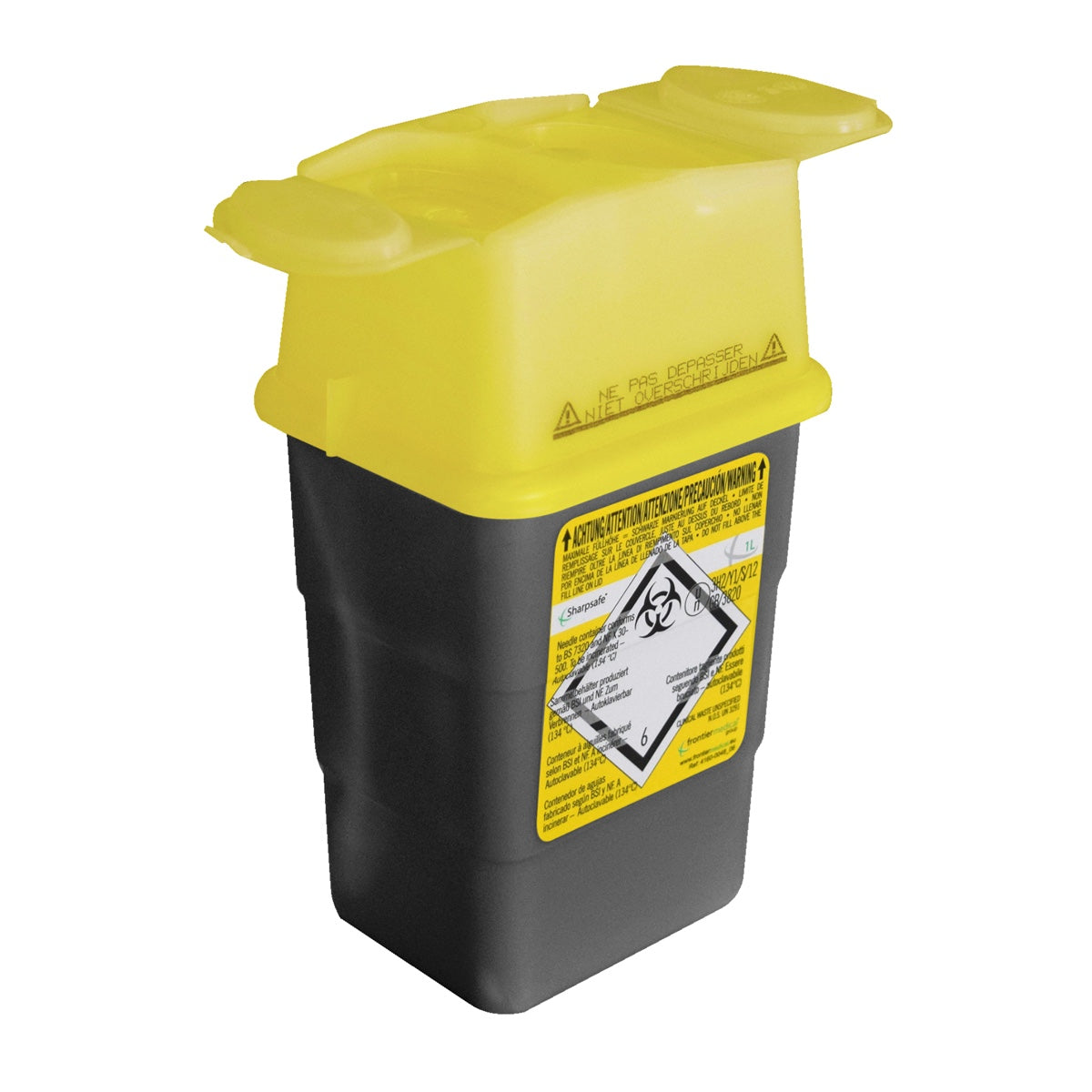 Collecteur de déchets médicaux Sharpsafe 1 L
