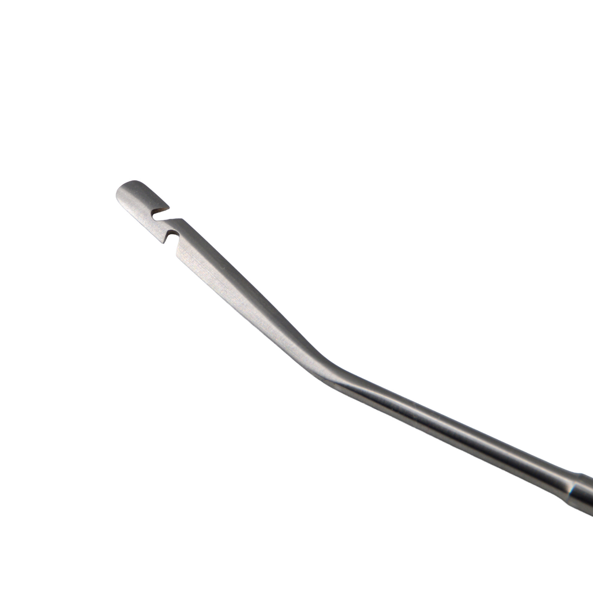 Détail de l’extrémité du crochet pour retrait de DIU
Title : crochet-retrait-diu-inox-zoom