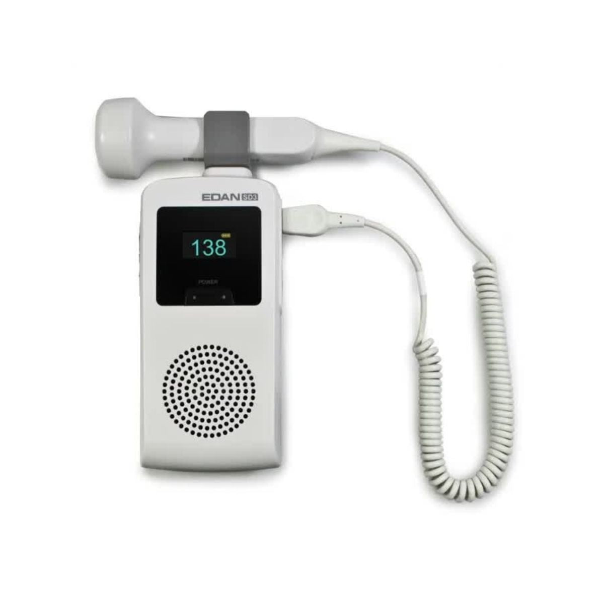 Doppler fœtal portable SD3 – sonde 3 MHz étanche, écran digital et haut-parleur intégré