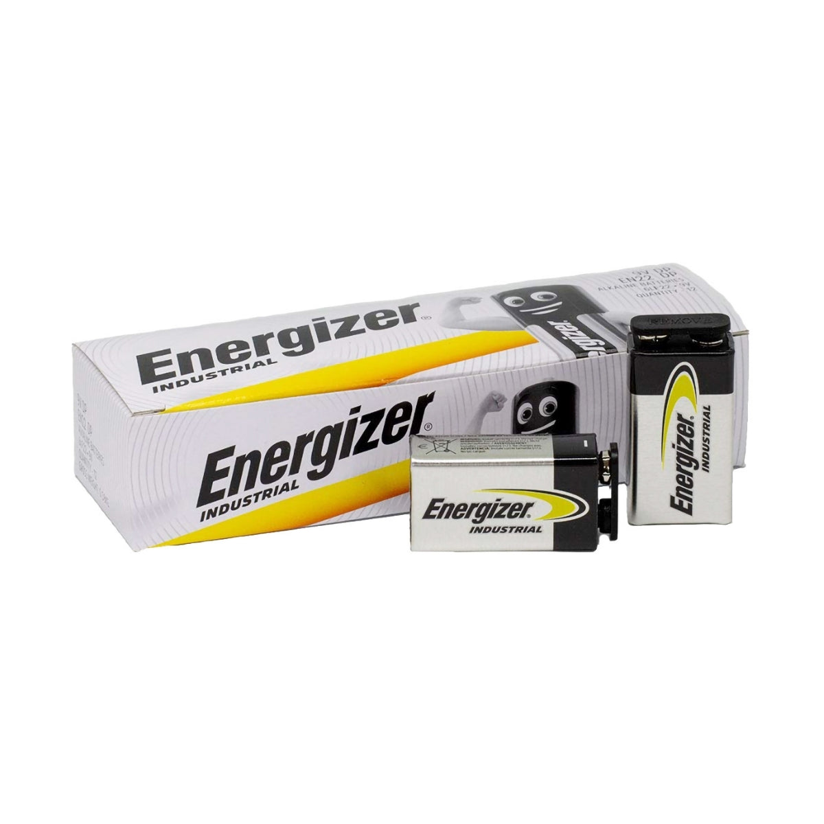 Pile alcaline 6LR61 9V Energizer - contenu du carton