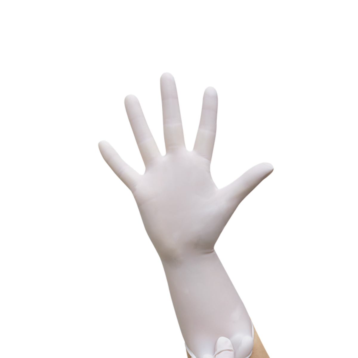 Gant de chirurgie FLEXYLON Finessis Zero micro-texturé porté à la main