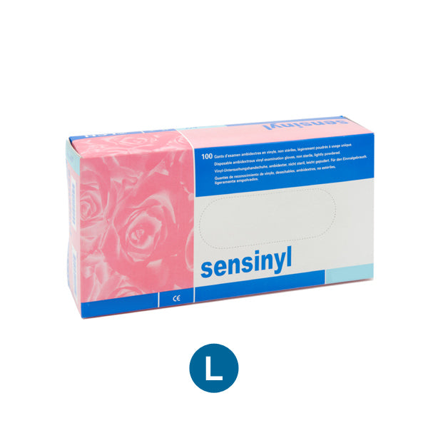 Gants d’examen en vinyle non stériles poudrés ou non poudrés