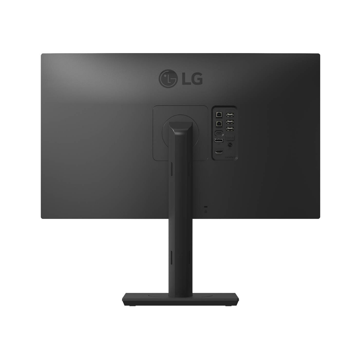 Moniteur LG 27HS713C vue arrière, connectique et support VESA 100x100 mm