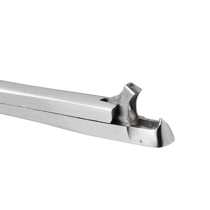 Pince à biopsie Tischler rotative en acier inoxydable réutilisable - modèle baby - focus sur le mors