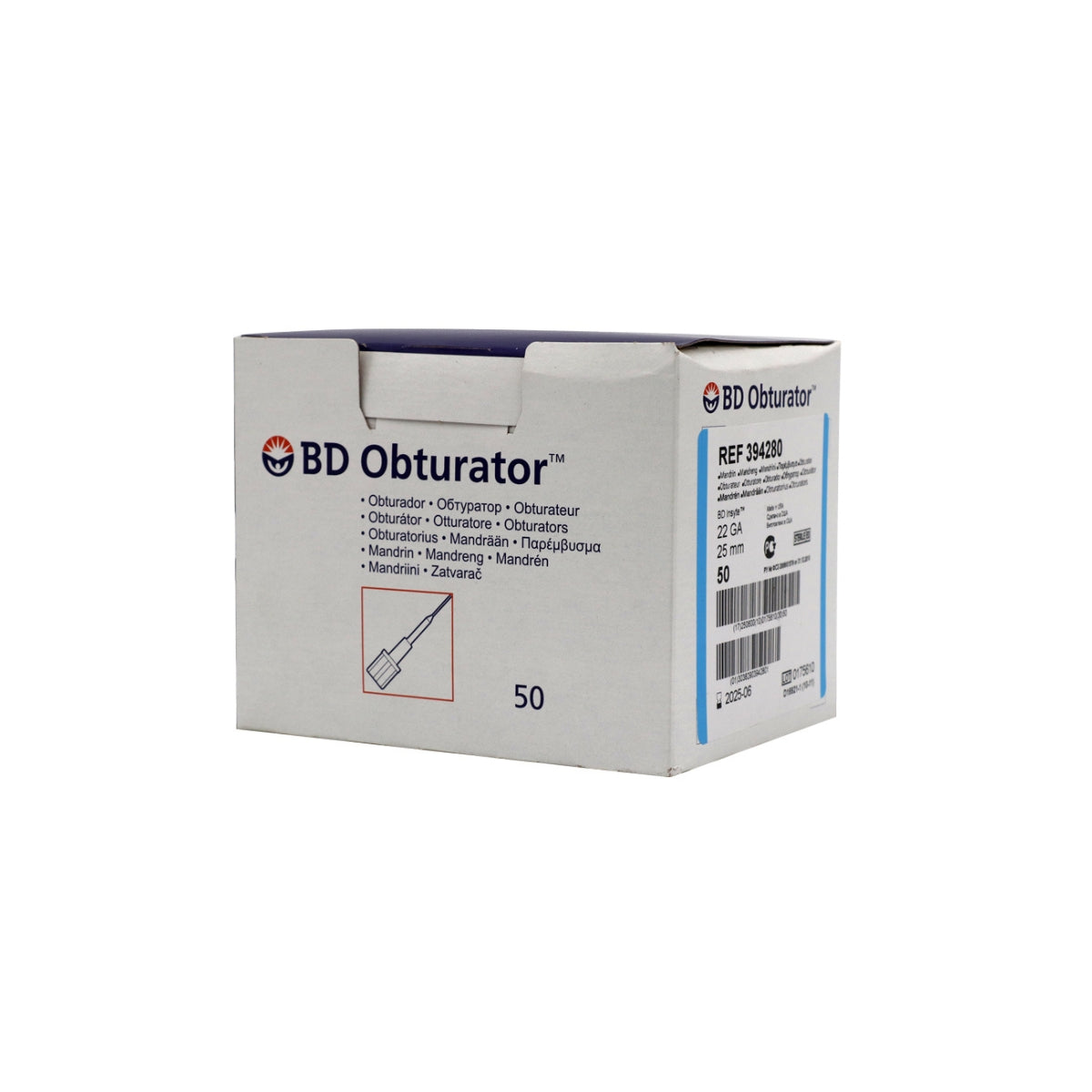 Obturateur pour cathéter court BD Insyte
