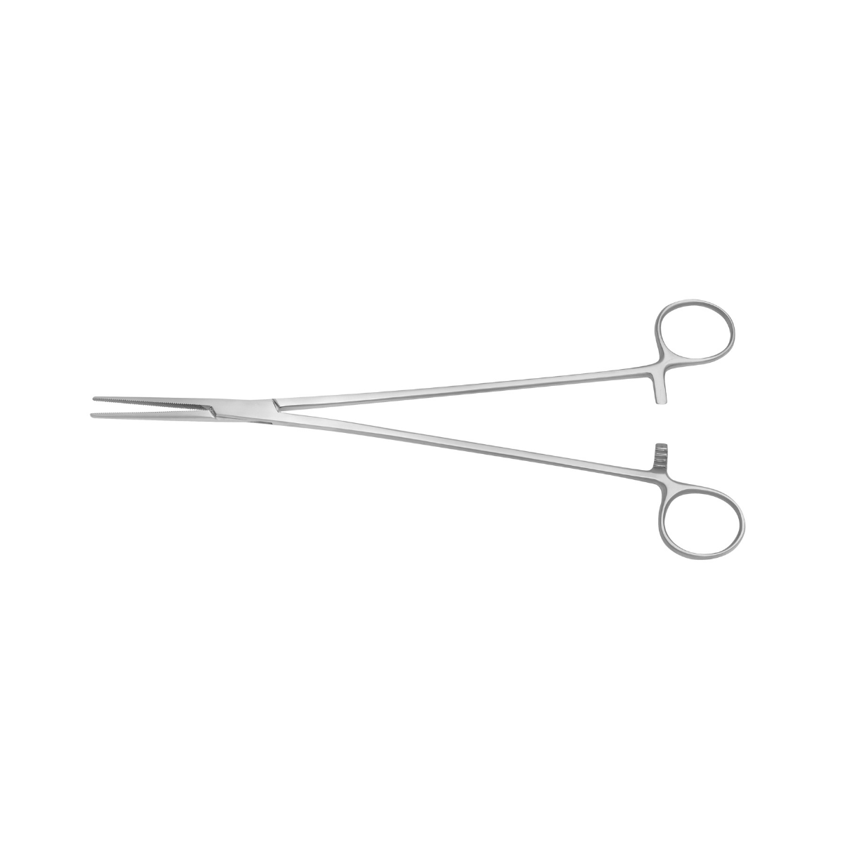 Pince de Bengolea en métal stérile à usage unique pour la préhension du col utérin ou du vagin