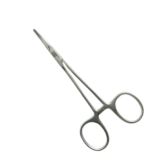 Pince hémostatique de Halstead en acier inoxydable réutilisable - Courbée, sans griffes