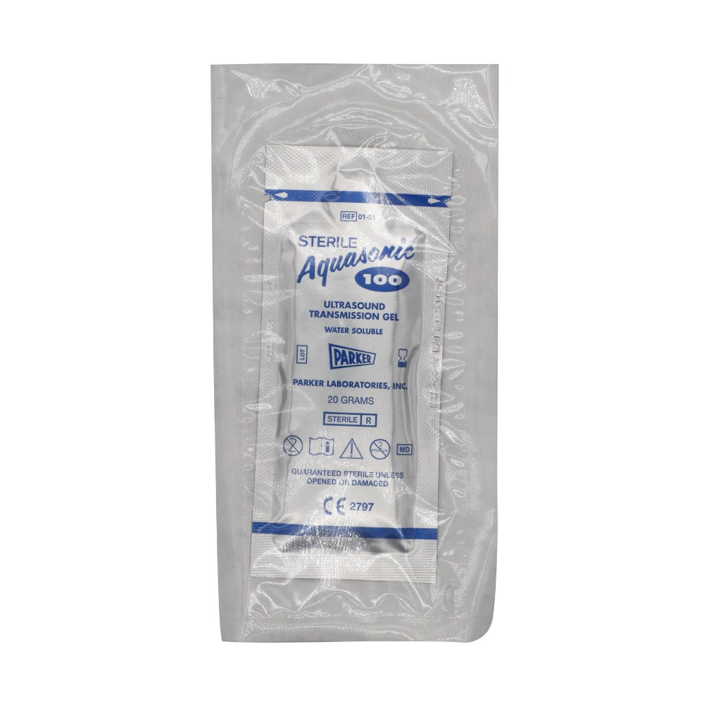 PARKER Aquasonic 100 - Sachets de gel stérile pour échographie