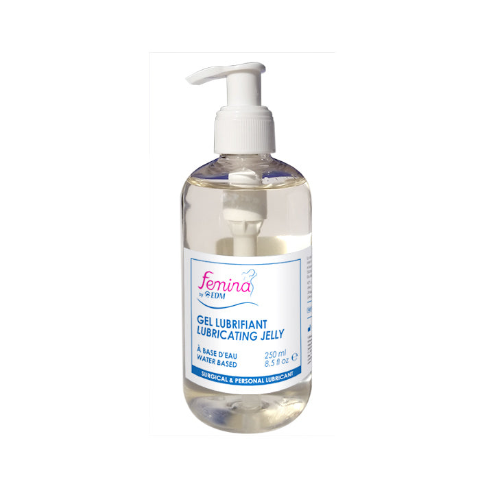 Gel lubrifiant hydrosoluble flacon de 250 ml avec pompe