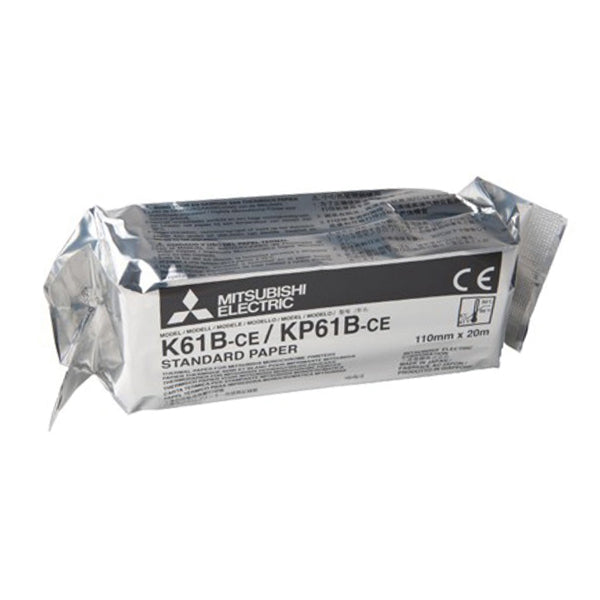 1 rouleau de papier thermique MITSUBSHI K61B emballé