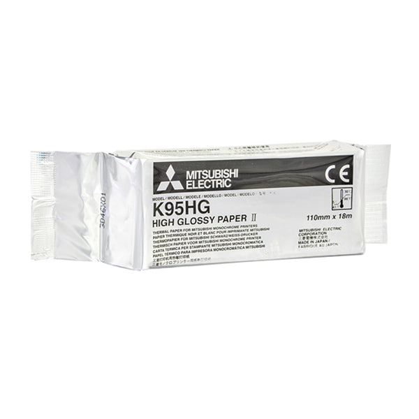 1 rouleau de papier thermique MITSUBSHI K95HG emballé