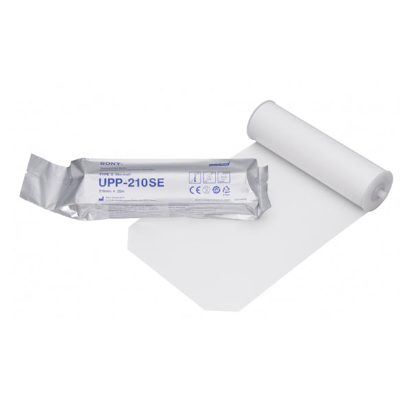 1 rouleau de papier thermique Sony UPP-210SE sorti de son emballage