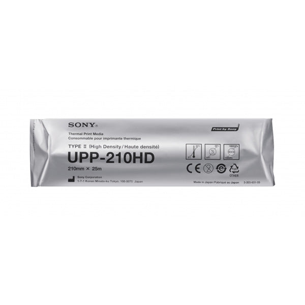 1 rouleau de papier thermique Sony UPP-210HD emballé