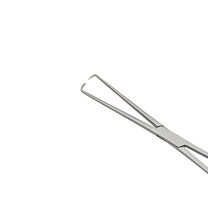 Pince de Pozzi réutilisable en acier inoxydable - focus sur l'embout