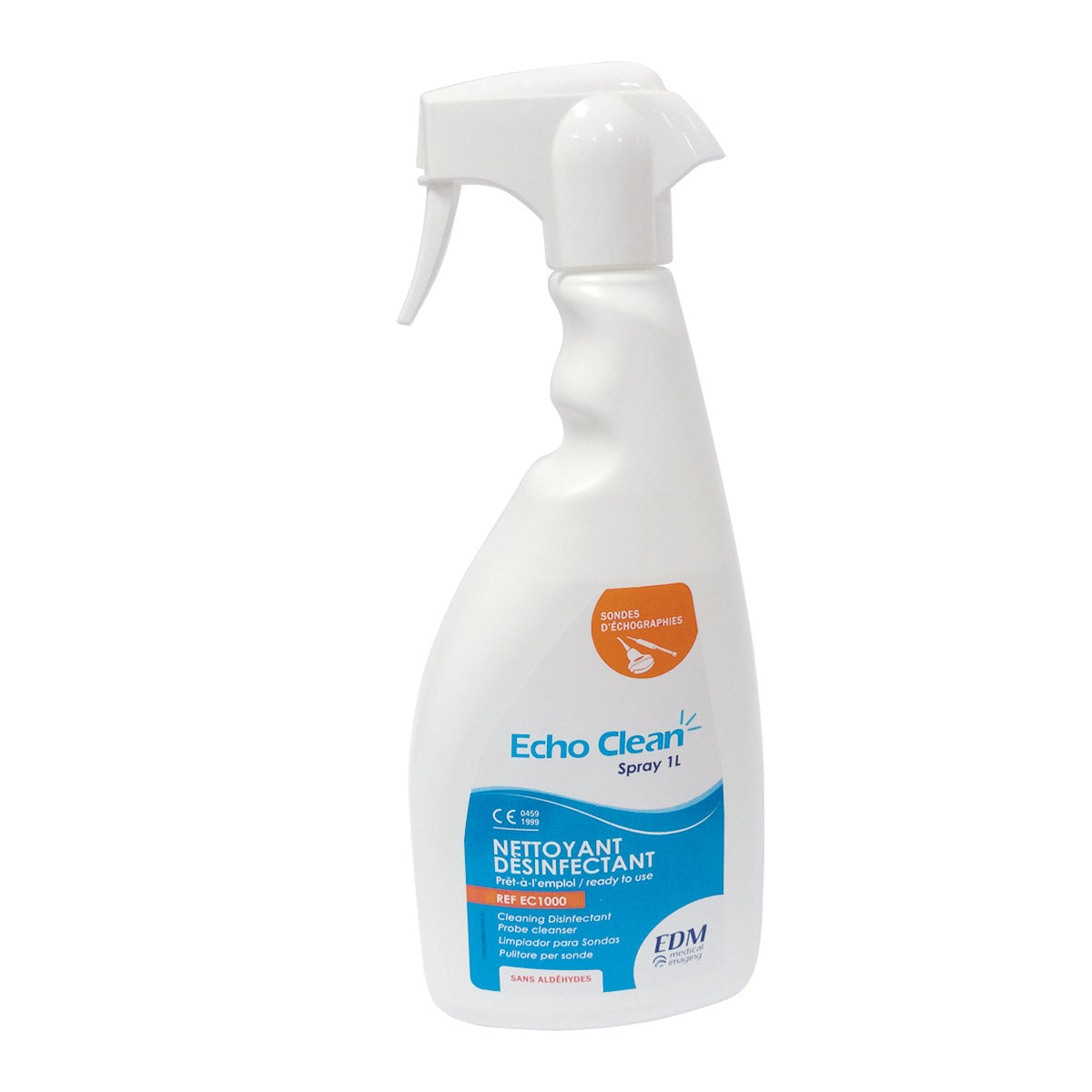 ECHO CLEAN désinfection intermédiaire des sondes d'échographie