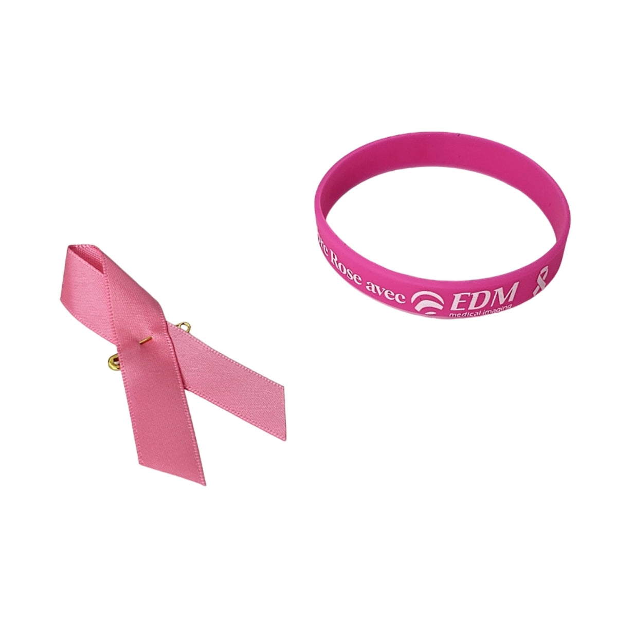 Bracelet et ruban rose offerts - Octobre rose 2026