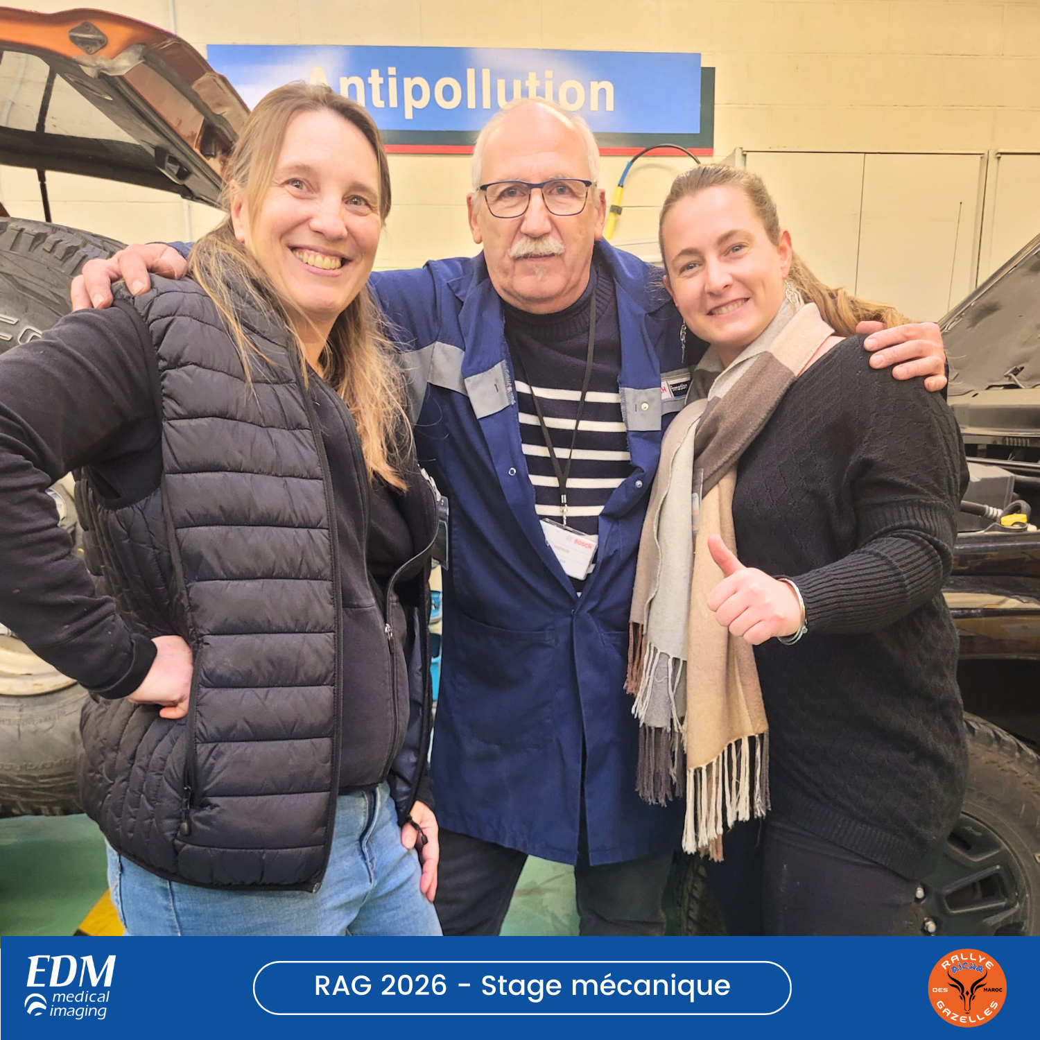 Se préparer au Rallye, c’est aussi maîtriser la mécanique