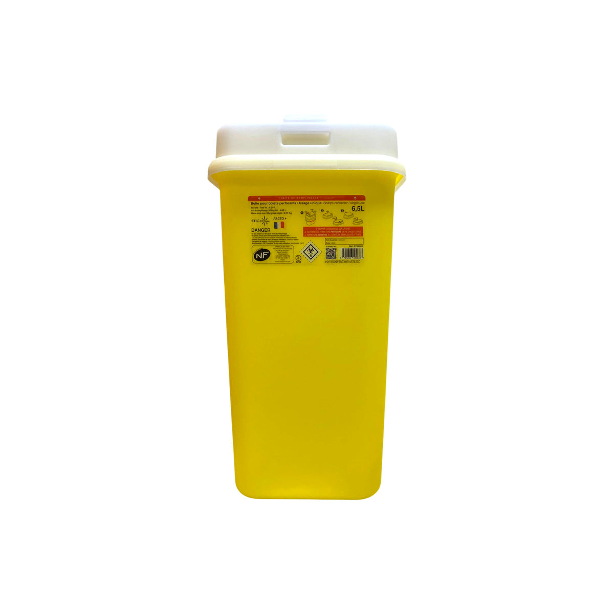 Collecteur Stil'Eco Pacto+ 6,5 L pour objets perforants