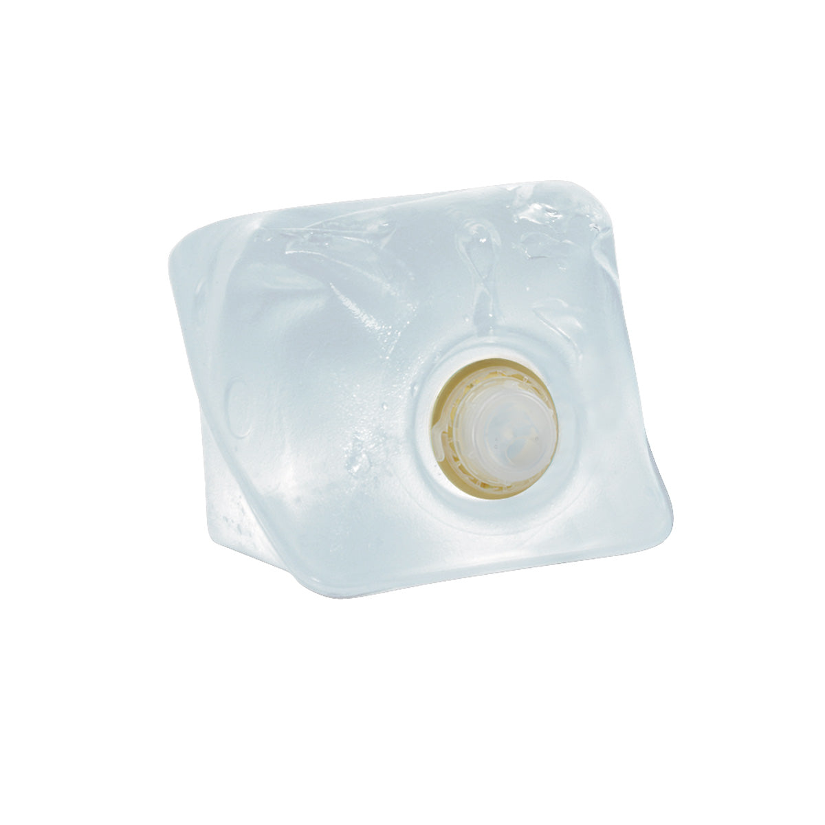 Cubitainer souple de 5 L de gel d'échographie EDM Premium avec bouchon verseur