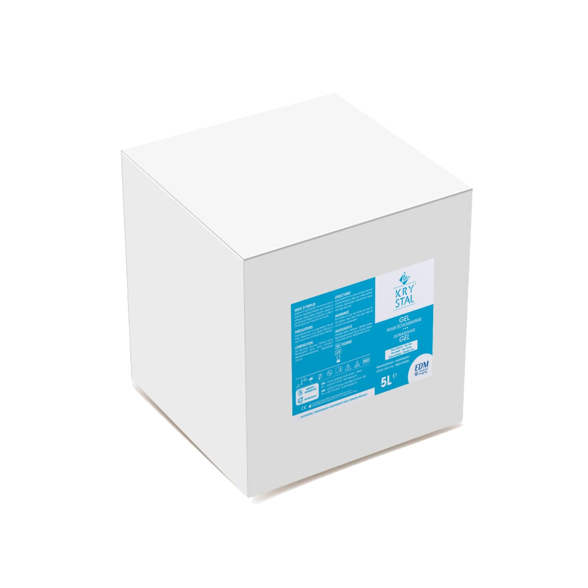 EDM Krystal gel incolore non stérile