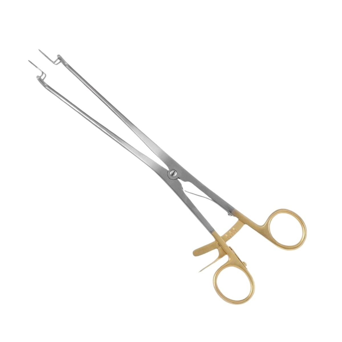 Spéculum endocervical de Kogan, mécanisme de serrage à crans