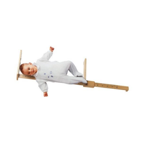 Toise bébé 0–100 cm bois ou aluminium