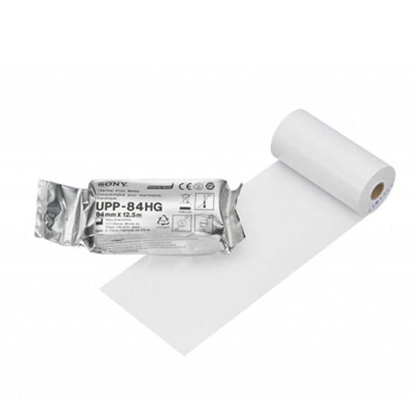 1 rouleau de papier thermique Sony UPP-84HG sorti de son emballage