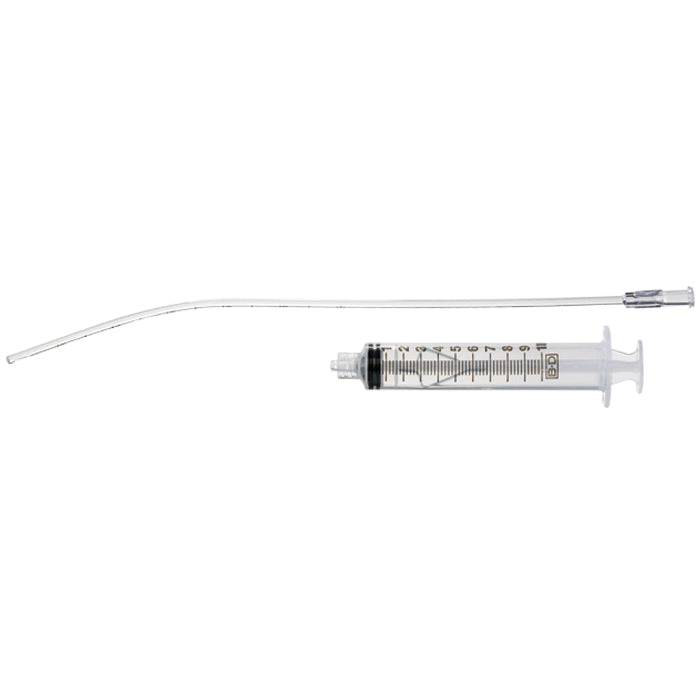 Curette d'aspiration endométriale stérile avec seringue - usage unique